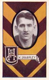 1933 Allen's League Footballers #143 Keith Sharpley Front